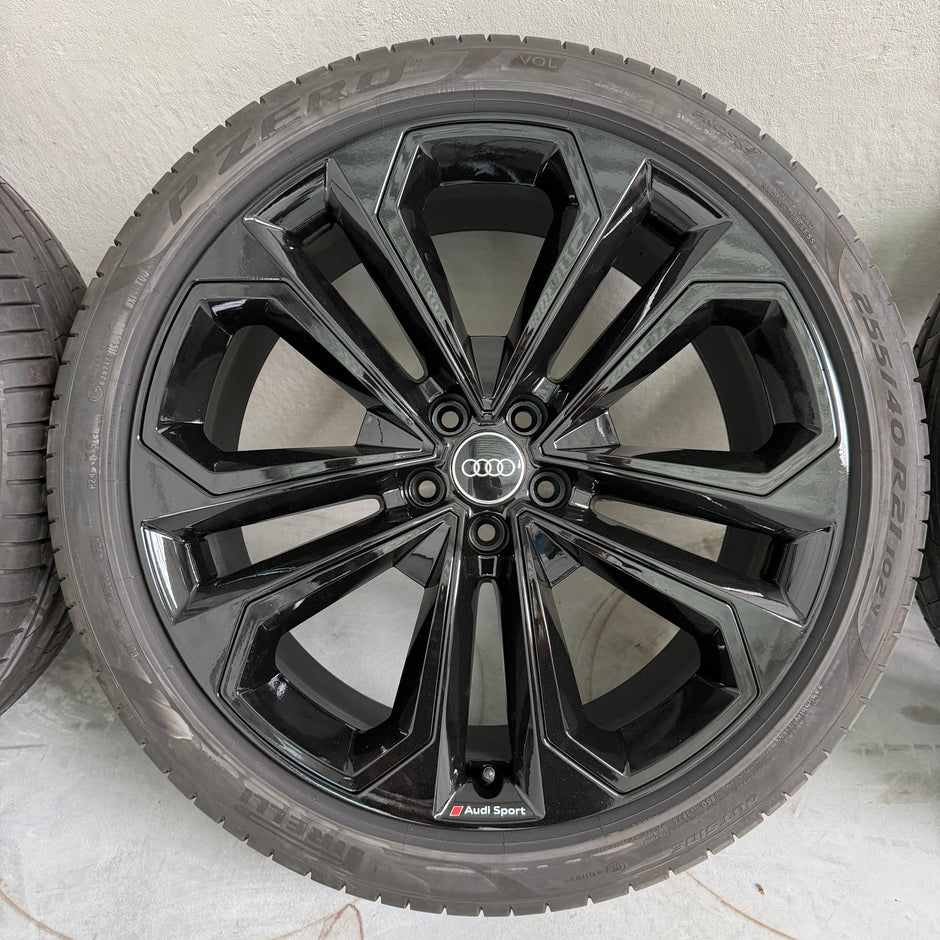 21 inch Origineel Audi Q5 SQ5 velgen met zomerbanden A merk