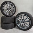 20 INCH ORIGINELE AUDI A6 S6 VELGEN MET ZOMERBANDEN
