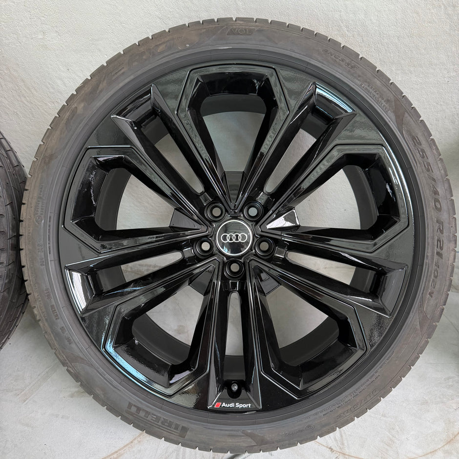 21 inch Origineel Audi Q5 SQ5 velgen met zomerbanden A merk